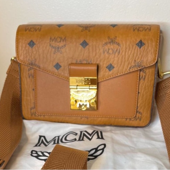 MCM Bags Mcm Small Millie Visetos Cross Body Bag Poshmark